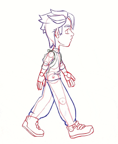 Добавлять дизайн на конструкцию персонажа и прорабатывать детали внешнего вида