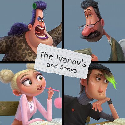 Personal project: Sonya and The Ivanov's 