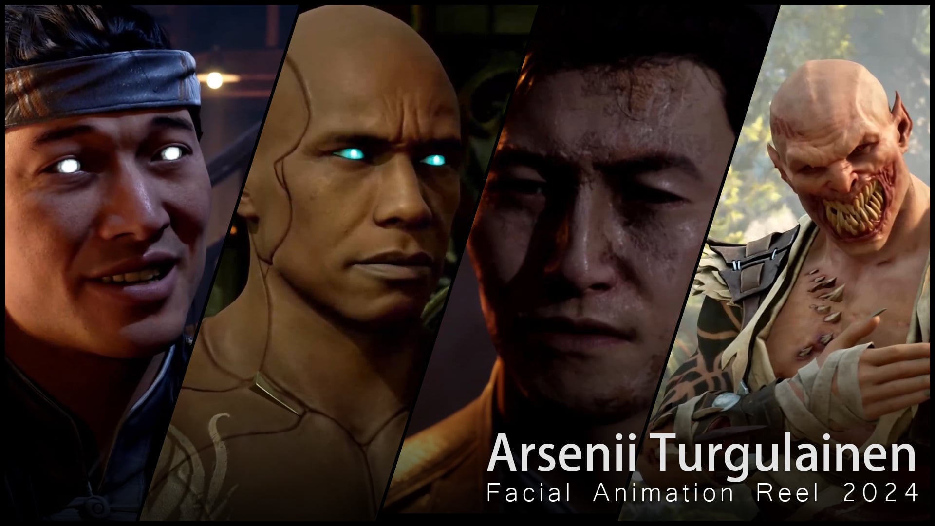 Facial Animation Reel 2024. Mortal Kombat 1