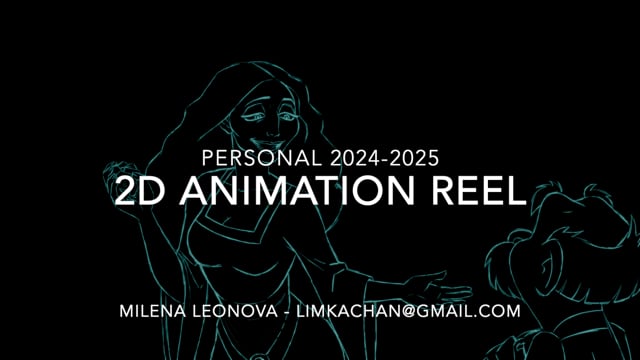 Personal 2D animation Reel